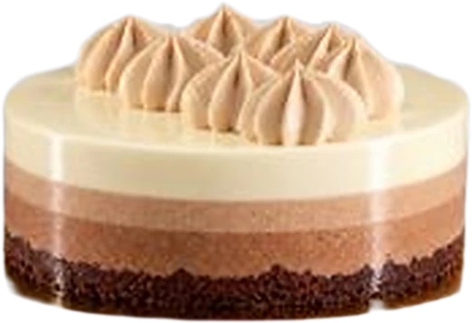 Tarta tres chocolates